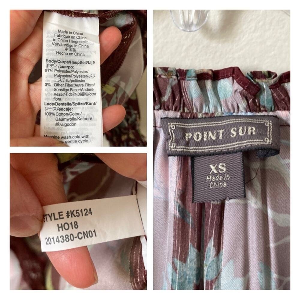 J.Crew Point Sur Popover in Menagerie Print XS - Picture 9 of 9